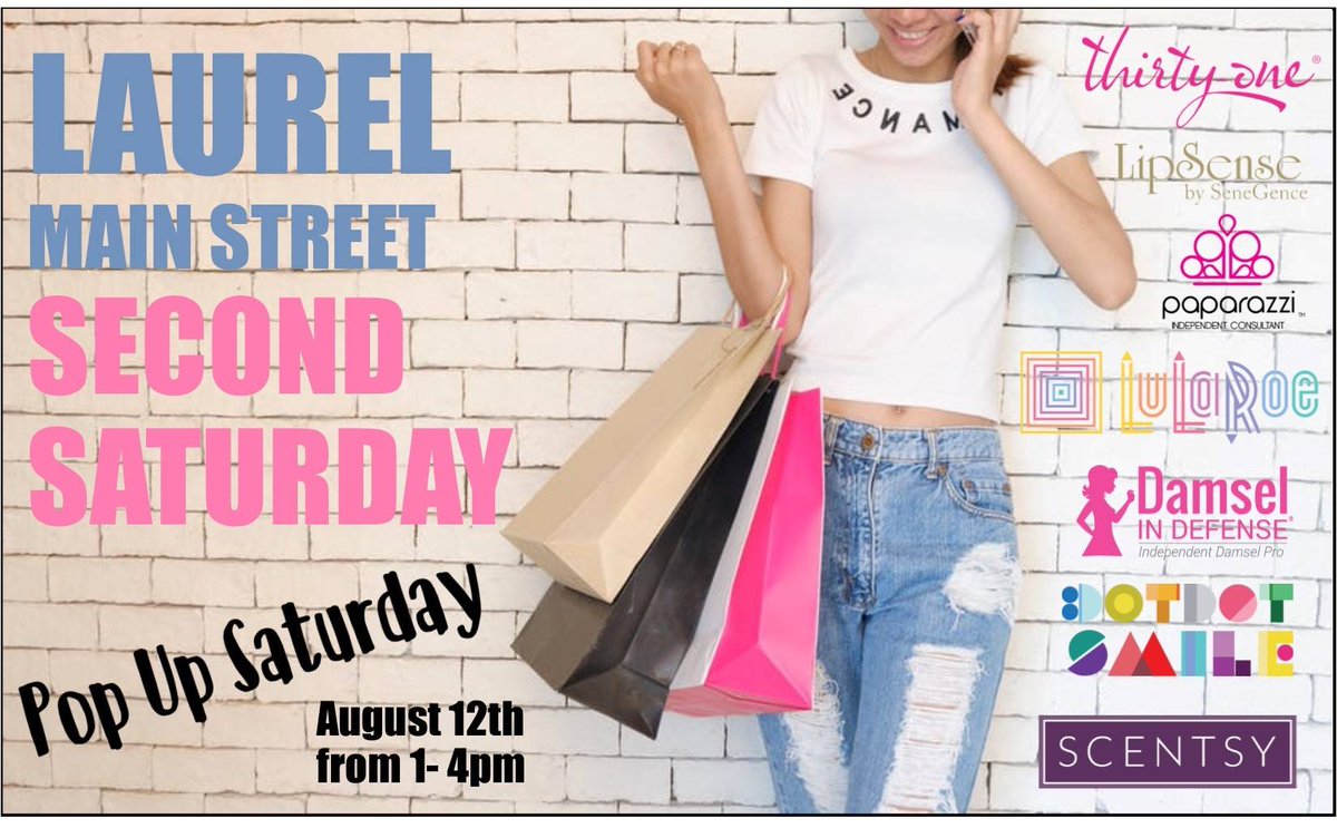 LocaLynxMD's tweet photo. Come down to Main Street in Laurel for our August Second Saturday event! Events for you &amp; the kids!
Free Admission
https://t.co/79msWPmYhh https://t.co/hVVzi221AH
