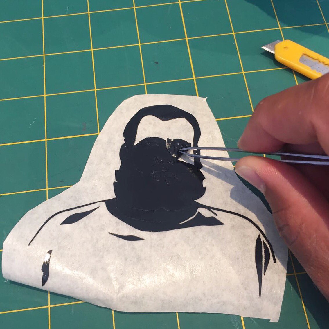 We've been busy in the studio working on a piece of artwork for the @ArtWorksSheff Seeing is Believing exhibition! #illustration