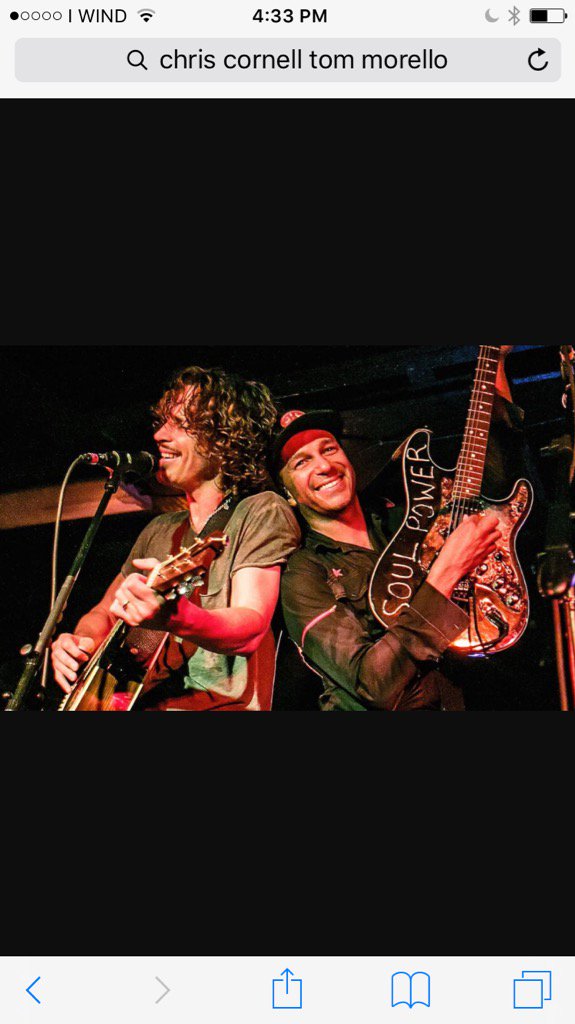 Happy birthday Chris. An honor to be your friend &amp; bandmate and I never stopped being a huge FAN of u &amp; your music
