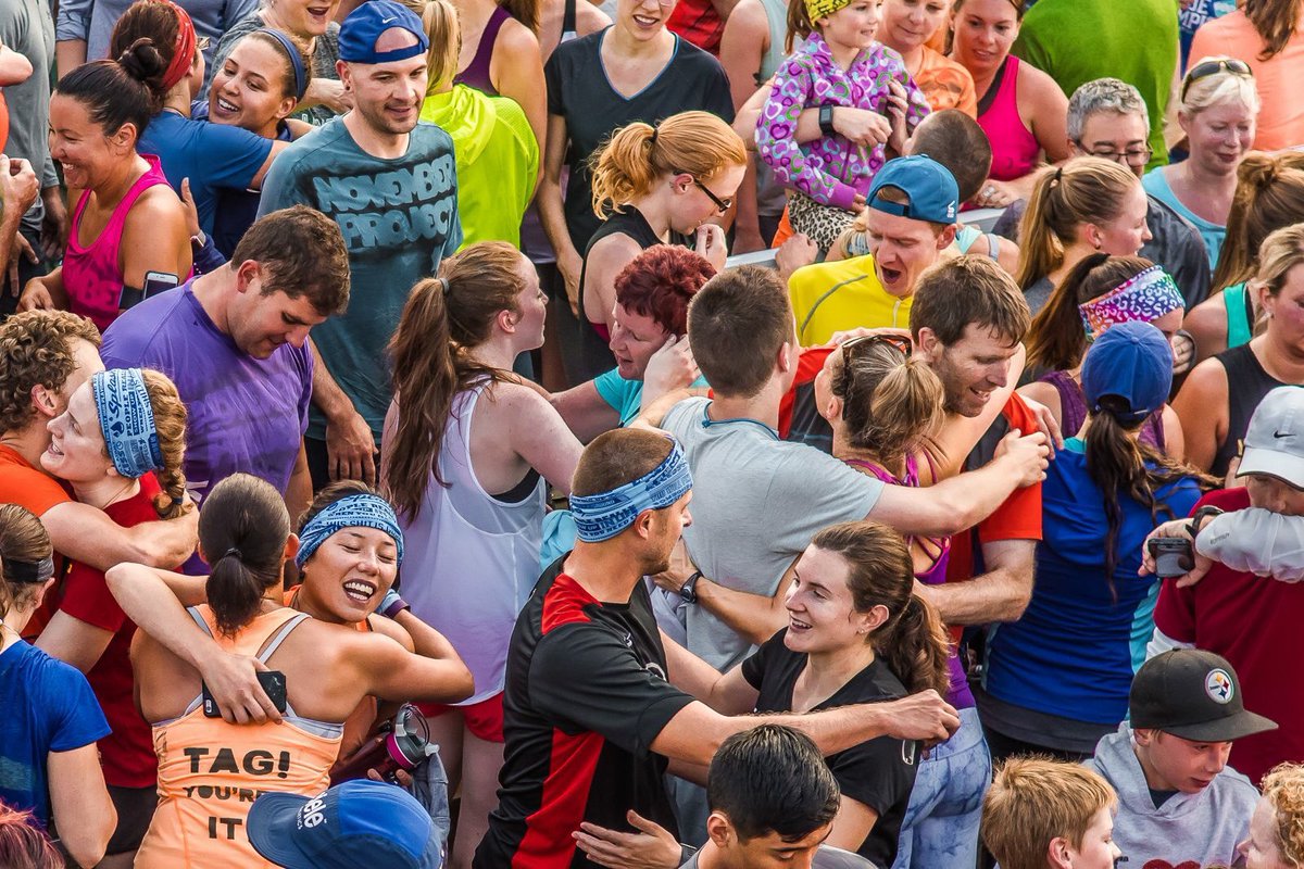 Human contact. This is part of the culture <a href="/Nov_ProjectCAN/">November Project CAN</a>