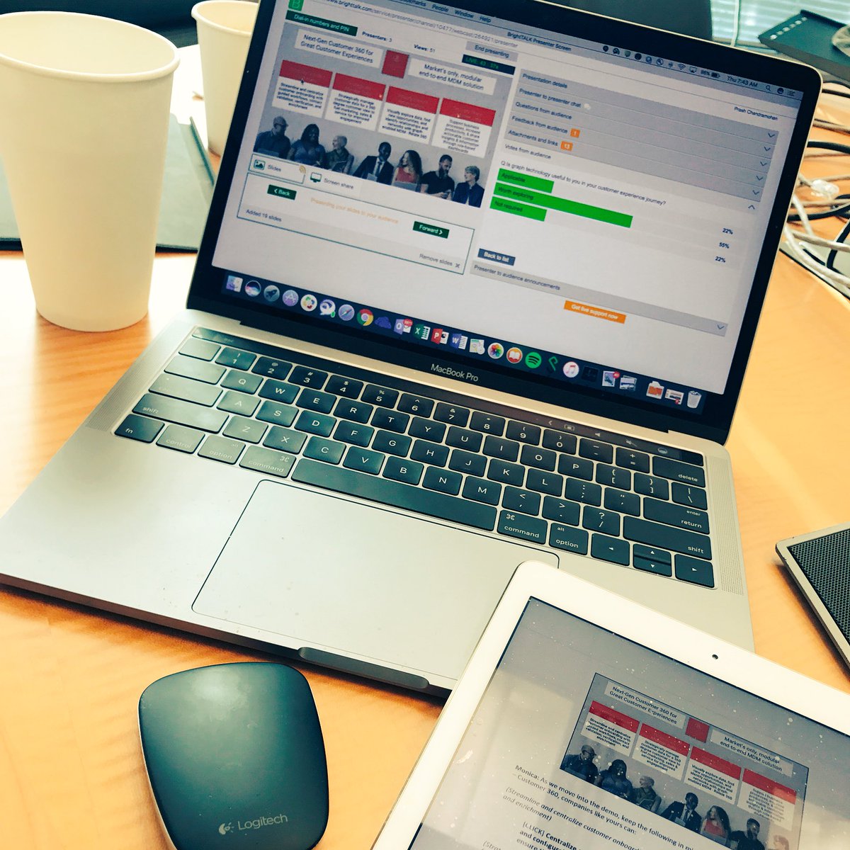 MDMGeek's tweet photo. Delivering a #Customer360 webinar along with @monica1mullen and @OliverSoans this morning. Listen here https://t.co/PBB8BhMehb #MDM #CX https://t.co/xuJk38pC0M
