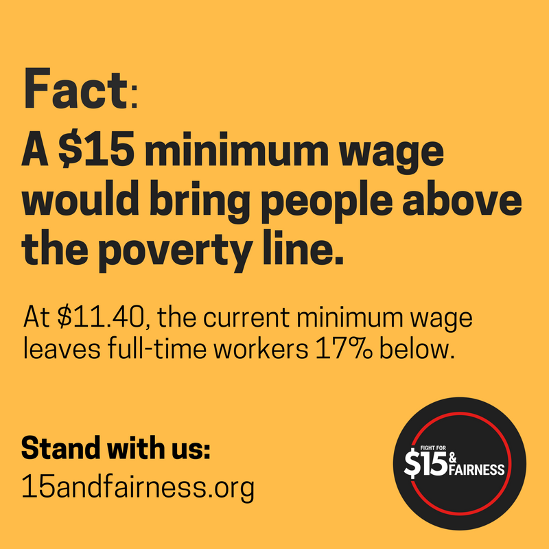fairwagesnow's tweet photo. "Political parties must ask themselves, do we want to keep people in poverty? A slower $15 phase-in means just that" #15andFairness #Bill148 https://t.co/VyEgRm3pte