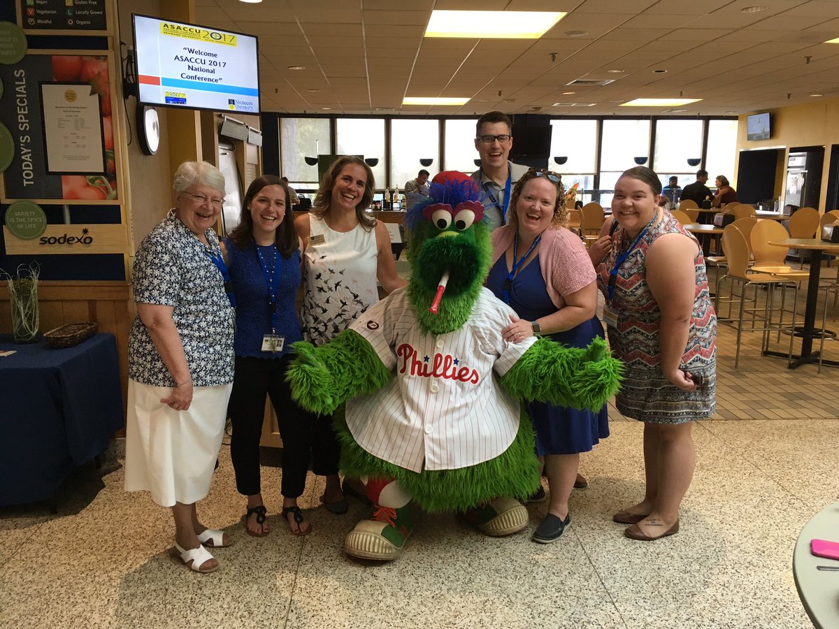 ISSCD's tweet photo. Awesome event this week at @NeumannUniv #ASACCU2017 #PheelTheLove https://t.co/2SxB13HsCZ