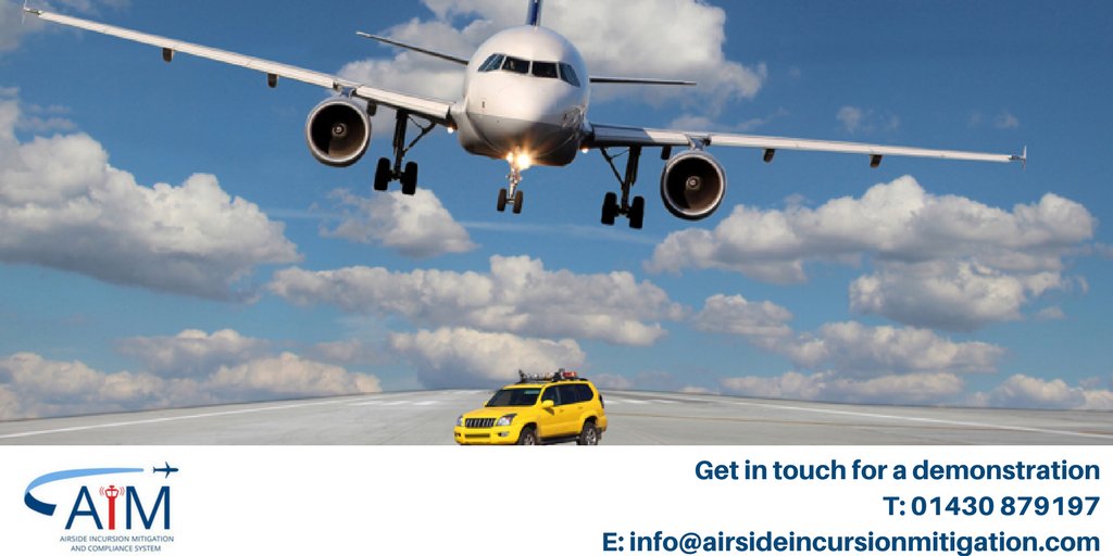 AIM_Simplytrak's tweet image. Discover how our award-winning incursion protection system can help to prevent this... airsideincursionmitigation.com/hardware/  #airports #runwayincursion