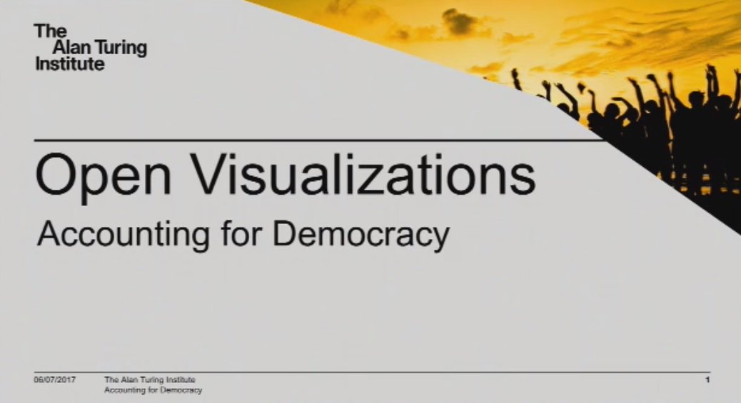 tomaspetricek's tweet photo. Fantastic talk by my @turinginst colleague May Yong on our UK government expenditure work "Accounting for Democracy" https://t.co/fCakdzOK8B https://t.co/ZT6Ha9Rtu2