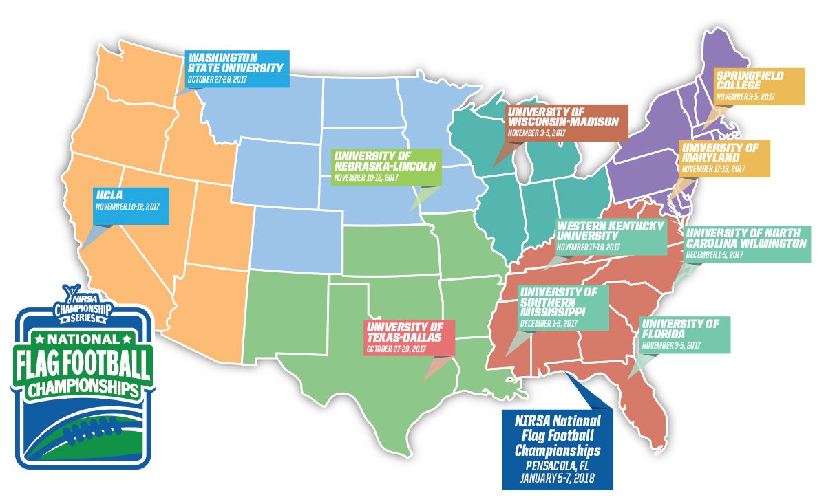 The #NIRSAFlag Regional Tournaments will be here before you know it!

play.nirsa.net/flag-football/…

Get in on the action!