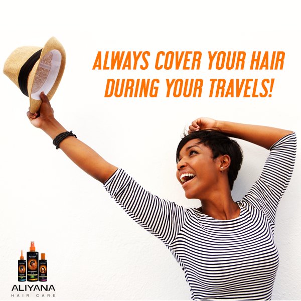 AliyanaPro's tweet photo. Whenever you're on a trip, carry a hat or silk scarf to wrap up your locks in to protect it from harsh sun rays &amp; weather changes! #hairtips https://t.co/zkNw1XiuRQ