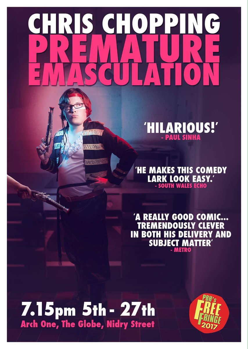 BretMichaelsPUA's tweet image. This guy, my cousin, has asked me to support him in Edinburgh to help prop up his ailing showbusiness career.