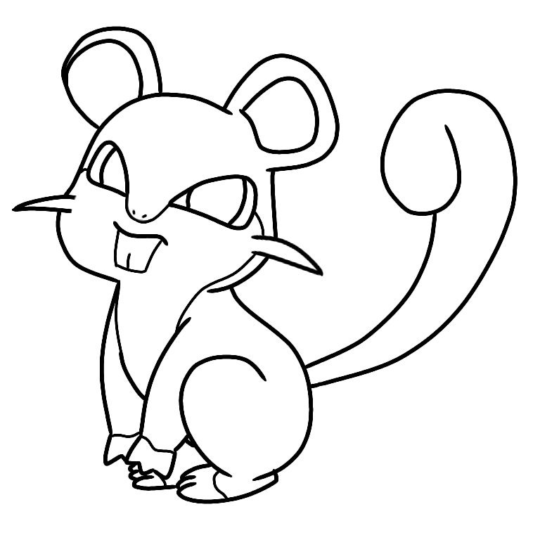 線画ポケ図鑑企画