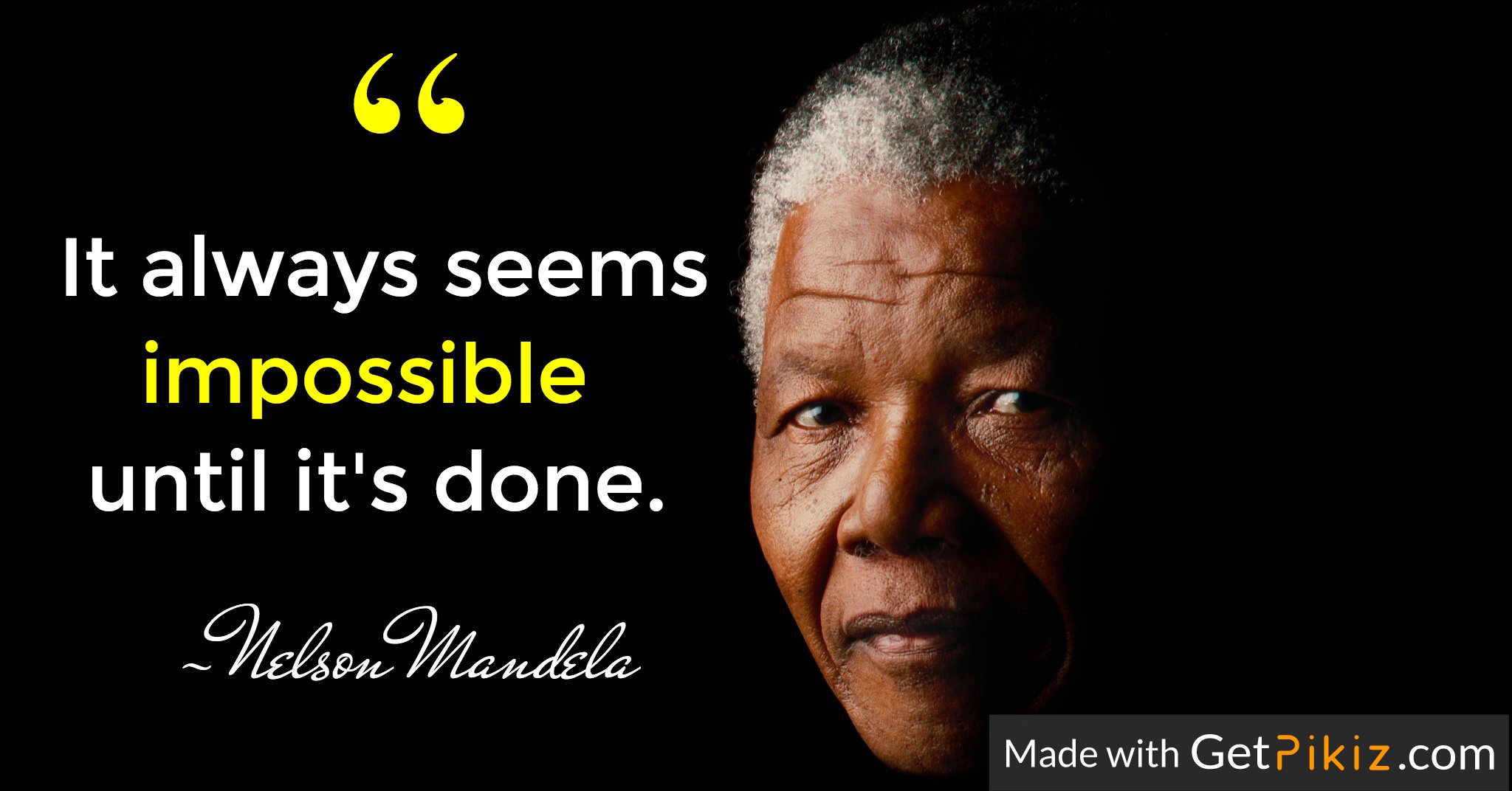 Nelson Mandela It Always Seems Impossible Etri Labs Twitterren: ""It Always Seems Impossible Until It's Done" - Nelson  Mandela. Happy Thursday ! #Goal #Success #Motivation #Inspirationalquotes  Https://T.co/Rpt5Sr2Naq" / Twitter