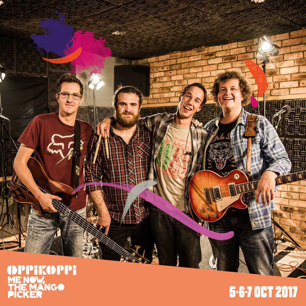 The prophets of rock once scribed in their ancient scrolls that a band will rise &amp; rock #23OKMangoPicker to the ground. All Hail Rock &amp; Roll