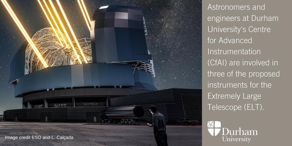 durham_uni's tweet photo. The world’s largest telescope will open a new window on the #Universe &amp; Durham University is playing a key role https://t.co/jhZdduzw2j #ELT https://t.co/KplW2jZ6ma