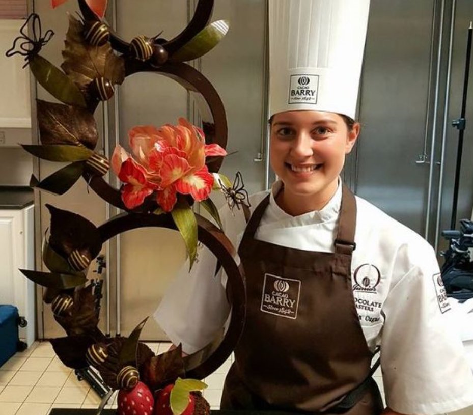 BritishBaker's tweet photo. Pastry chef crowned UK Junior Chocolate Master 2017: https://t.co/0anqkJ6VW0 @wcm_competition @CacaoBarry_ENG #bakery #pastrychef https://t.co/6He7LRbsmR