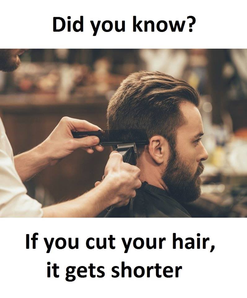 Everyday we learn something new 💕👏😂#funny #didyouknow #haircut #everydaylearning