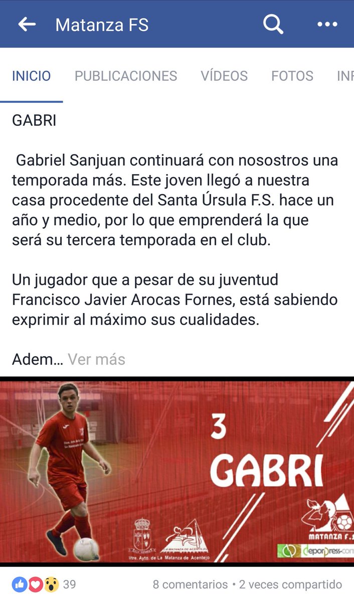 FsMatanza's tweet photo. 📲 Síguenos en Facebook |
Profundizaremos en todas las noticias que giran en torno a nuestro club.

👉 https://t.co/BviGgsAdHi https://t.co/fVxSiwUi67