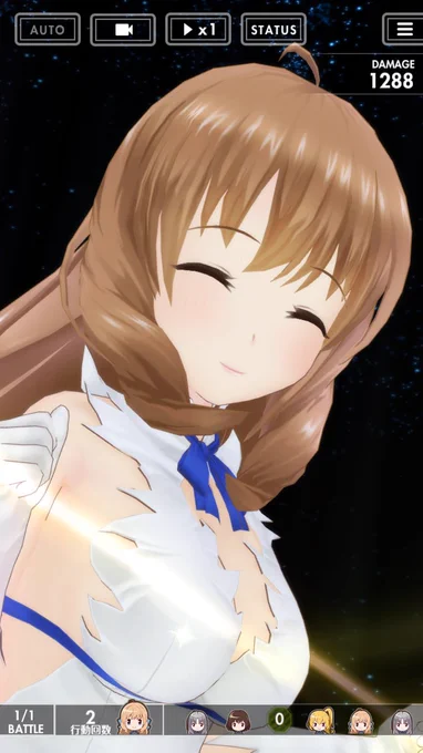 もう今は修正されてるけど、紐詩音ちゃんの髪型が通常になってたバグあげとくね #オルガル 