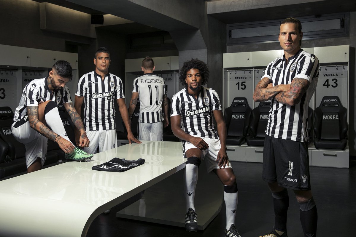 paok fc jersey