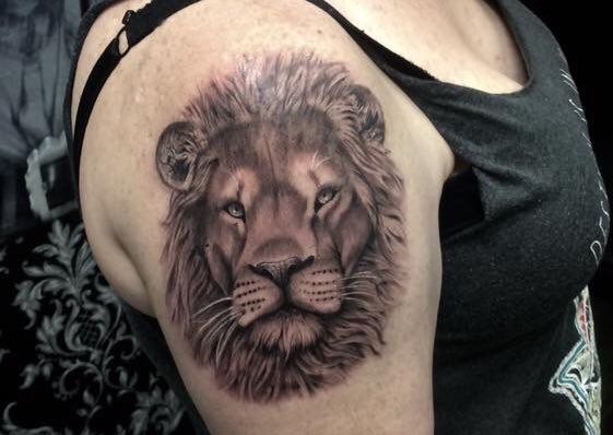 V1inkWoking's tweet photo. Lion portrait done by V1's Jake Wadman using @KillerInkTattoo supplies. #tattoo #tattoos #tattooart #v1ink #tattoostudio #tattooshop #woking https://t.co/SksrjrcfZk