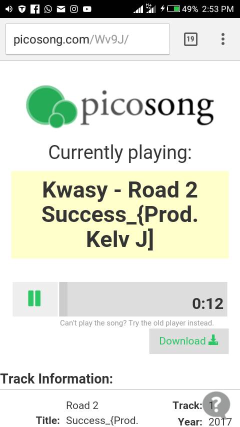 kwasysvilla's tweet photo. FRESH MUSIC: Kwasy - Road To Success (prod. By Kelv j)

DOWNLOAD FREE HERE 👉 https://t.co/reujWNHfG9 https://t.co/SklHsMkncp