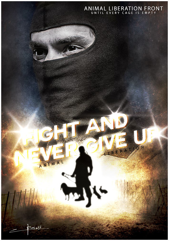 ALFPressOffice's tweet photo. THE ALF. FIGHT FOR TOTAL LIBERATION AND NEVER GIVE UP
#govegan #loveanimals #fightback #revolution #supportalf https://t.co/L3yBw1wJ0U