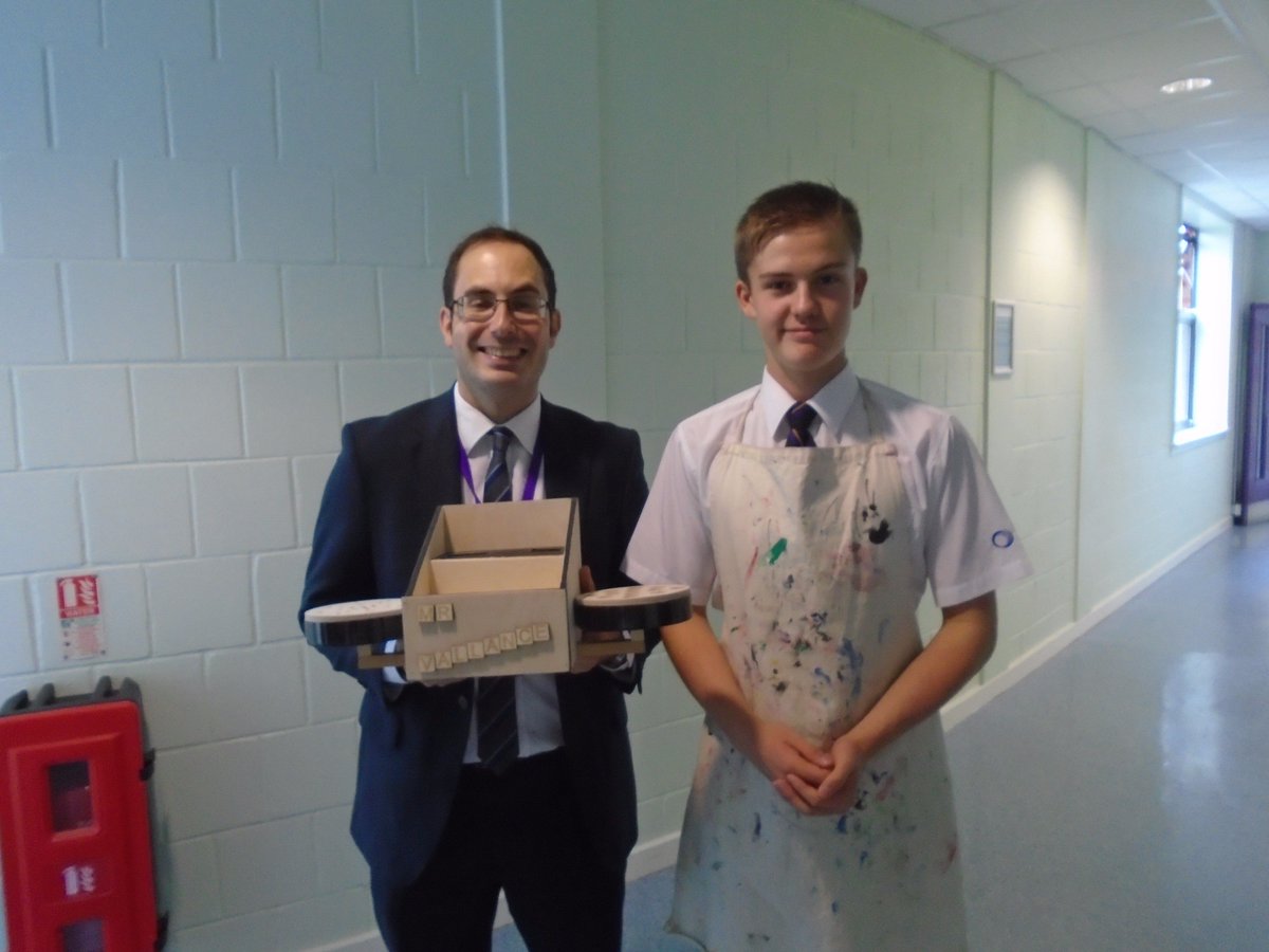 OAN__DT's tweet photo. Smiling staff as Y10 deliver their desk tidies! #materialstechnology #reallifeclient #success Well done Y10! https://t.co/6sdJ0toRhY