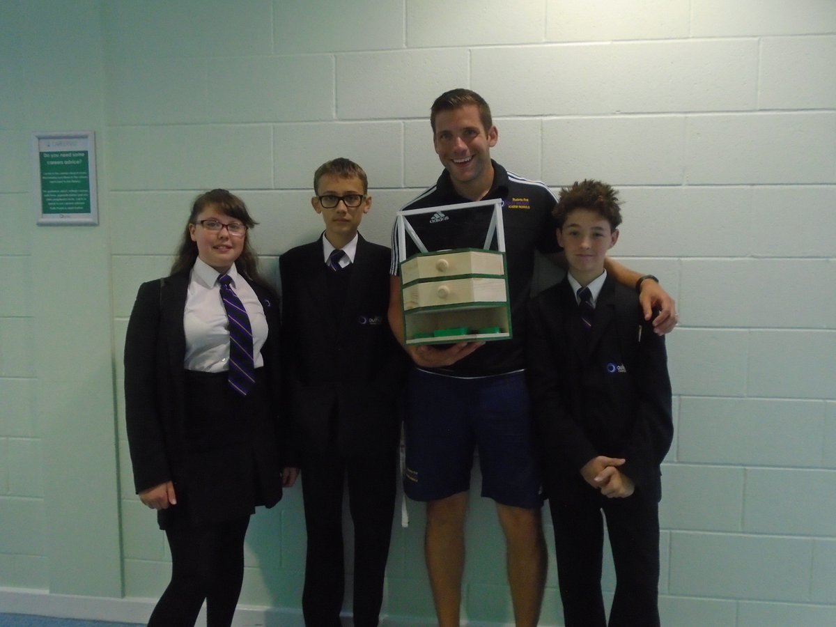 OAN__DT's tweet photo. Smiling staff as Y10 deliver their desk tidies! #materialstechnology #reallifeclient #success Well done Y10! https://t.co/6sdJ0toRhY