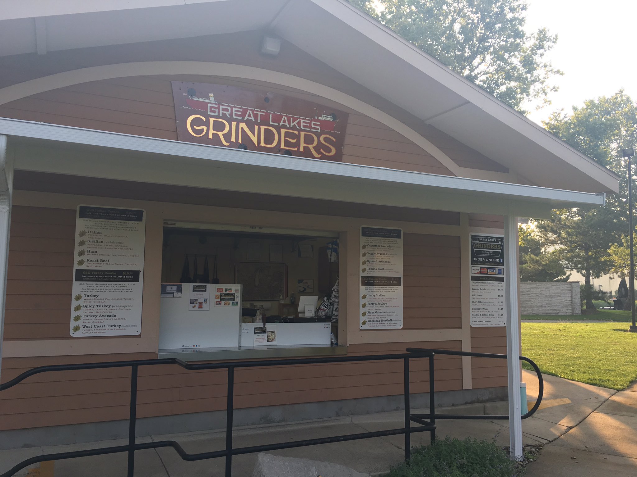 Great Lakes Grinders on Twitter "TBT Sketch of our main sign. Board