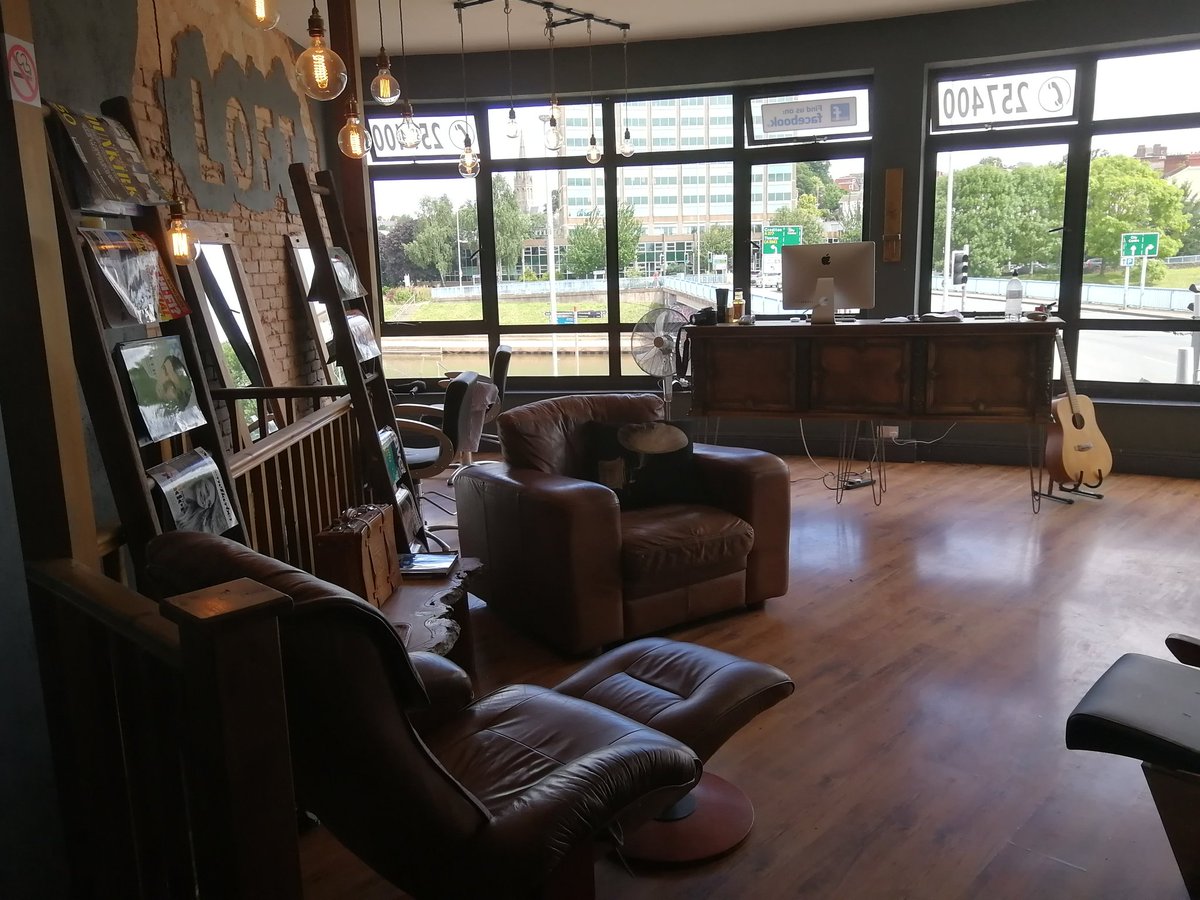 hairexeter's tweet photo. Take a seat #exeterbarbers #theloftexeter #bestbarbersexeter #getagoodhaircut #chilledbarbers #greatatmosphere #livingthedream https://t.co/2CWCCJ9BIh
