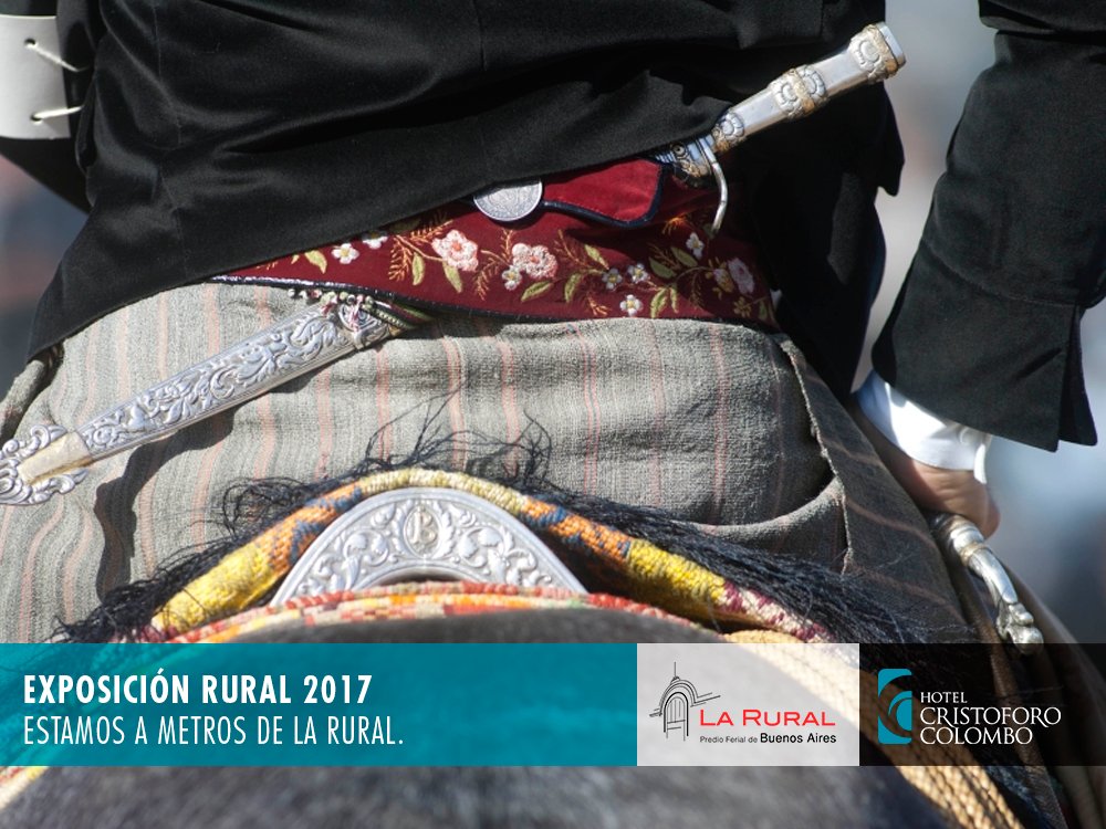 HotelCCarg's tweet photo. Si venís al evento más tradicional del país, te esperamos en el Hotel. ¡Estamos a metros de la Rural! Reservas →📞 (54-11) 4778-4945 #LaRural https://t.co/MR1euICfRA