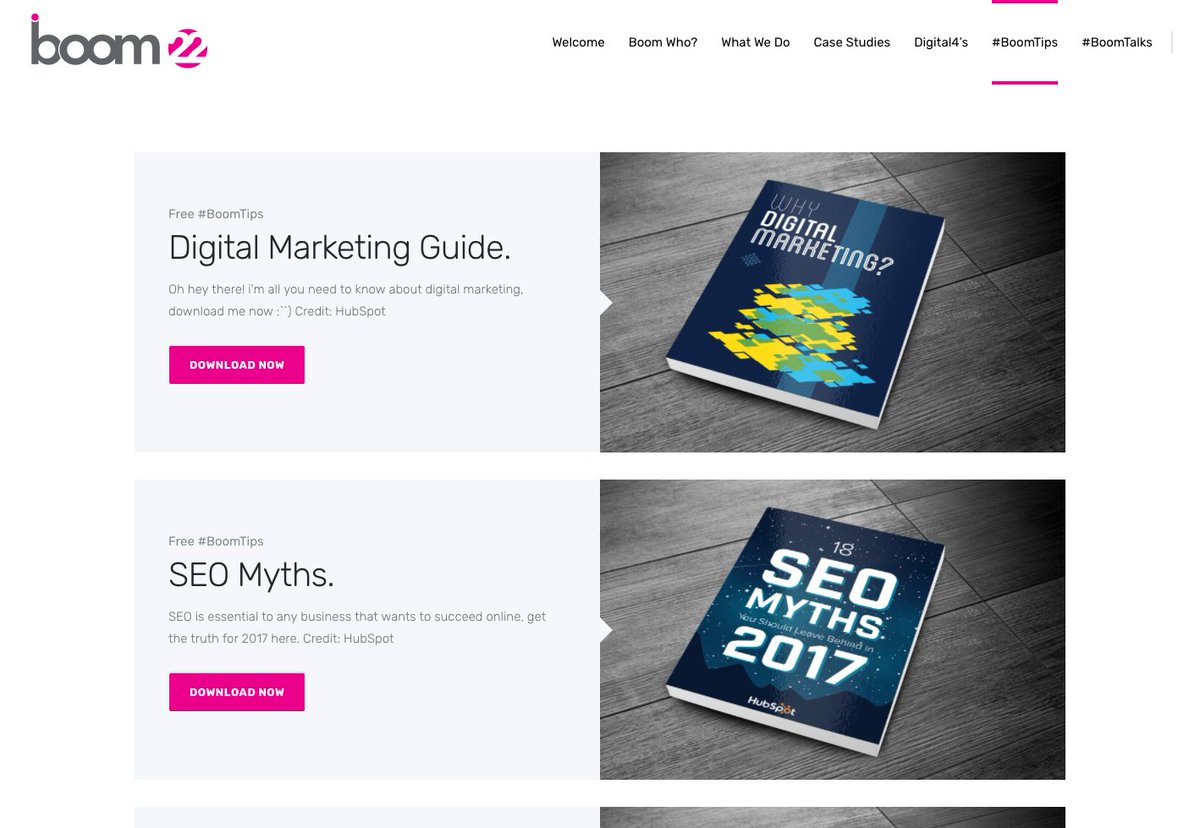 Boom22Tech's tweet photo. Download the latest tips and tricks from our #BoomTips section. Absolutely Free! #Boom22 #DigitalMarketingDublin https://t.co/uU1BoIRXZz https://t.co/r9m10uNCzN