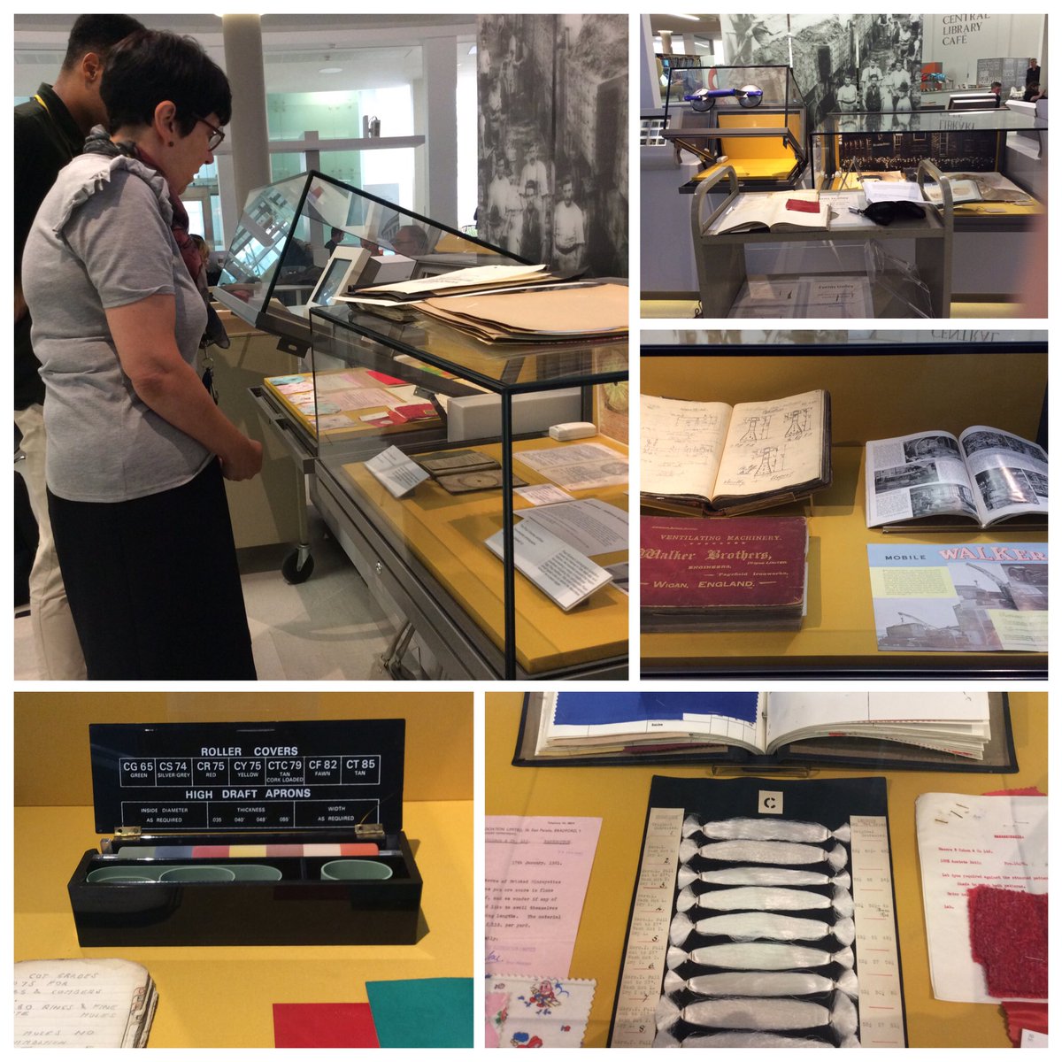 MadeInGM's tweet photo. The #MadeInGM exhibition @archivesplus is starting to take shape! #HLFSupported https://t.co/KIMFTx9yky
