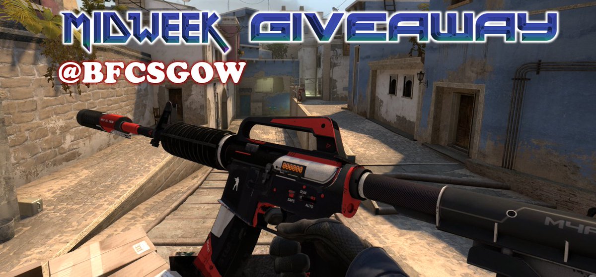 🏆Midweek Giveaway!🏆

🎁STATTRAK M4A1-S | CYREX🎁     

✅ Retweet + Like  
✅ Follow 
✅ Tag 2 friends       

🔥48 hours Good Luck! #CSGOGIVEAWAY