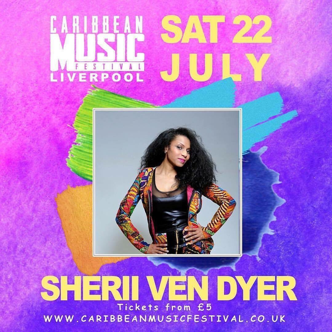 🇬🇧UK EVENT:- Sherii Ven Dyer Live in #Liverpool at the Caribbean Music Festival💥@sheriivendyer #caribbeanmusicfestival #music #reggae