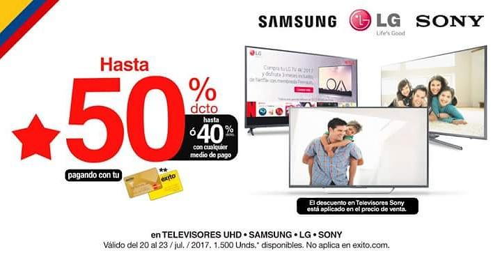 CazadorPromos's tweet photo. Solo Hoy en @almacenesexito Celebra el día de la Independencia 🇨🇴🇨🇴🇨🇴 20 de julio súper precios para Ti. https://t.co/MQVUOyiHJH