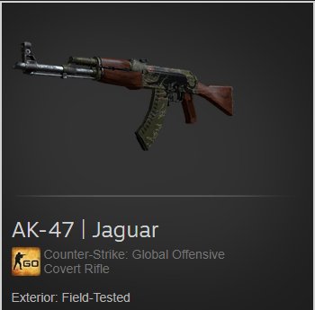 VLADOPARD's tweet photo. AK-47 | Jaguar GIVEAWAY
-RT &amp; FOLLOW
-Rolled in 24h
gl https://t.co/3aKDyLH5NJ