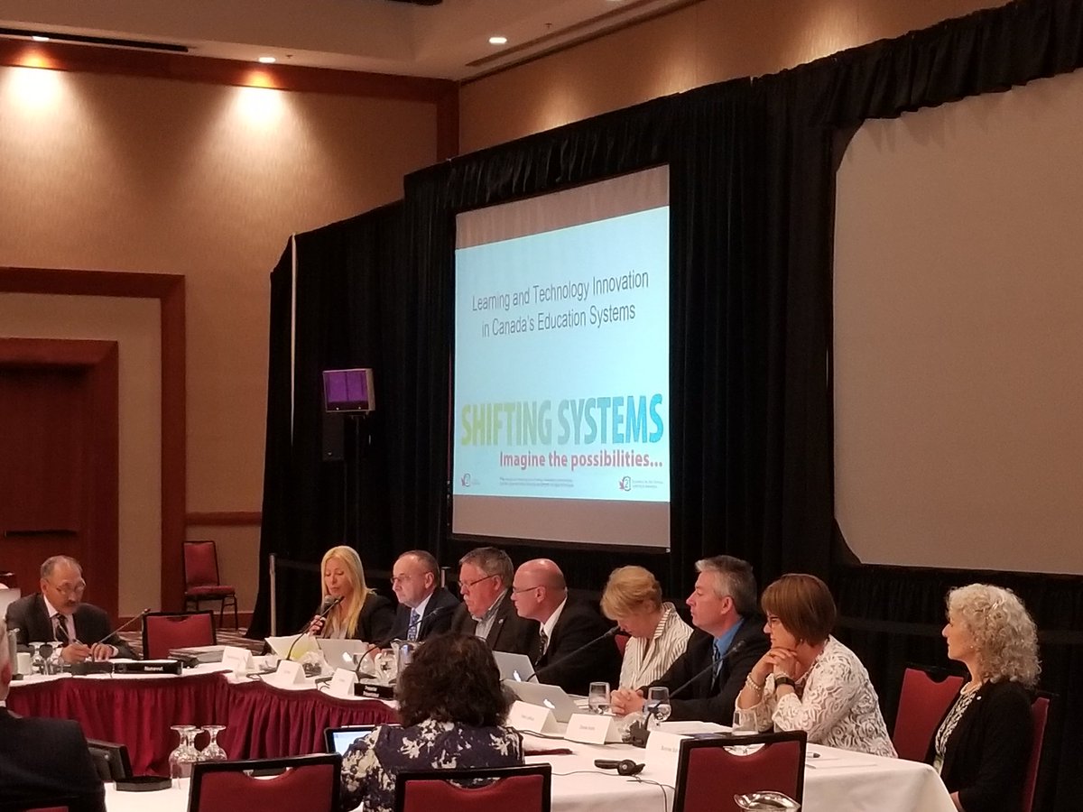 mondstb's tweet photo. #psd70 RT @C21Can: @C21Can CEO Academy @C21CEO prez on Learning &amp; Technology @CCMEC #cmec50 meetings #C21Summit150 https://t.co/uRNYuAGYRp
