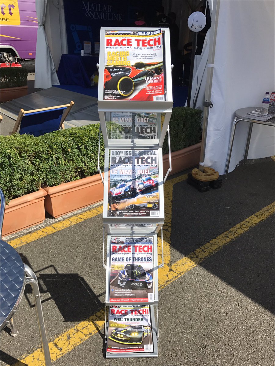 RaceTechmag's tweet image. Visit our stand @FormulaStudent for your FREE issue of Race Tech magazine! #FS2017