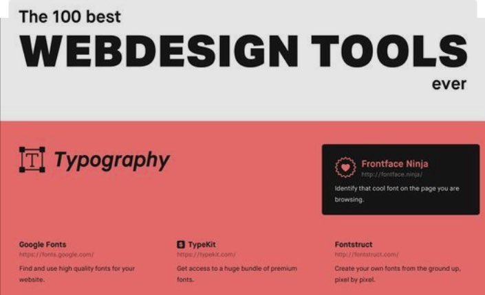 The 100 Best Web Design Tools Ever pin.it/tLH97am via <a href="/illustrio/">illustrio</a> #webdesign #graphicdesign #tools #tips #marketing #web