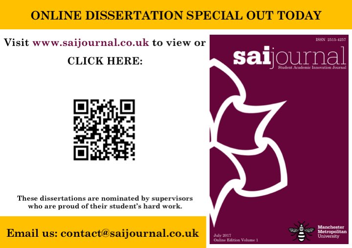 Out TODAY! Online dissertation special edition to say Congratulations class of 2017!