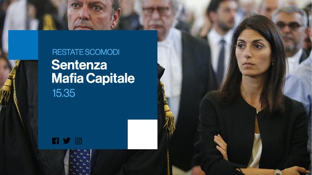 Radio1Rai's tweet photo. #MafiaCapitale Niente associazione mafiosa, pene totali dimezzate rispetto a richieste accusa. h 15.35 #RestateScomodi con Alfonso Sabella. https://t.co/IbXOwPTNmT