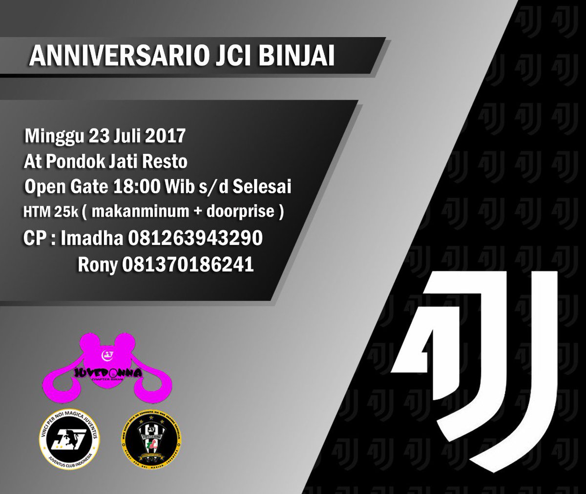[INVITATIONS] Buat Chapter sekawasan Medan cc <a href="/Jci_Langsa/">Juventini Langsa</a> <a href="/JCI_KISARAN/">Juventini Kisaran</a> <a href="/JCI_Sidimpuan/">Curva Salak</a> <a href="/JCI_SibolgaTT/">Juventini SibolgaTT</a> <a href="/JCIC_Siantar/">@JCI_Siantar</a> <a href="/JCI_Aceh/">JUVENTINI ACEH</a> <a href="/juventinimedan/">JCIRegSum</a>