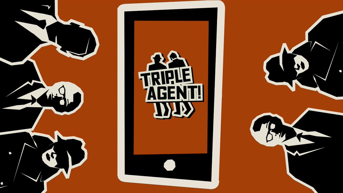 PlayTripleAgent's tweet photo. Double cross some friends tonight in Triple Agent! 

5-9 players, one phone.

Out now for free on #iOS and #android

https://t.co/u97fW1sdKK https://t.co/ii6K1s65Tx