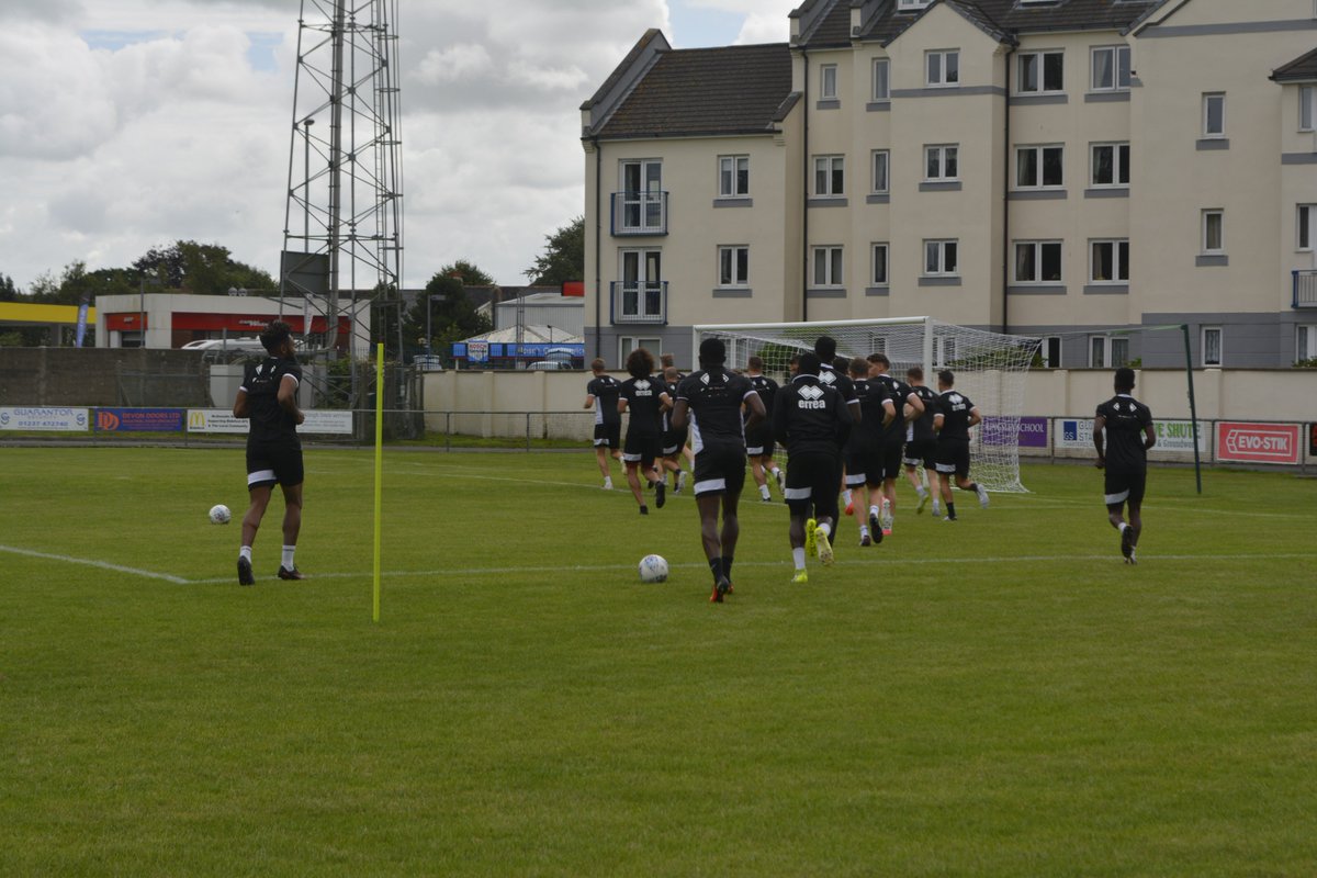 officialgtfc's tweet photo. The #GTFC players trained at @BidefordAFC this morning ahead of their game against @TavistockAFC tonight. #UTM #Devon2017 https://t.co/Y82shU6pD7