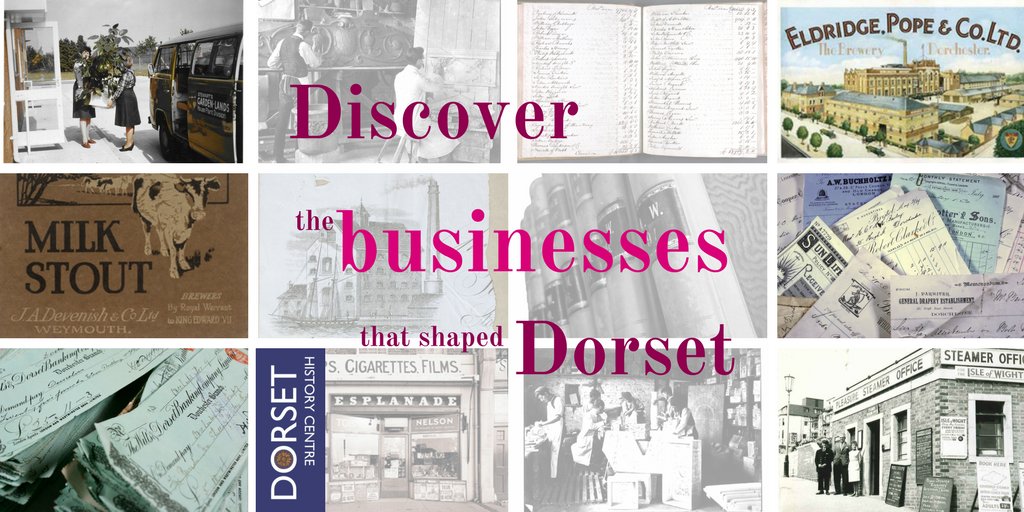 DorsetArchives's tweet photo. Does your #localbusiness have some #history? How about depositing your records with us? #Dorset #businessarchives https://t.co/Z3mvbjguhn
