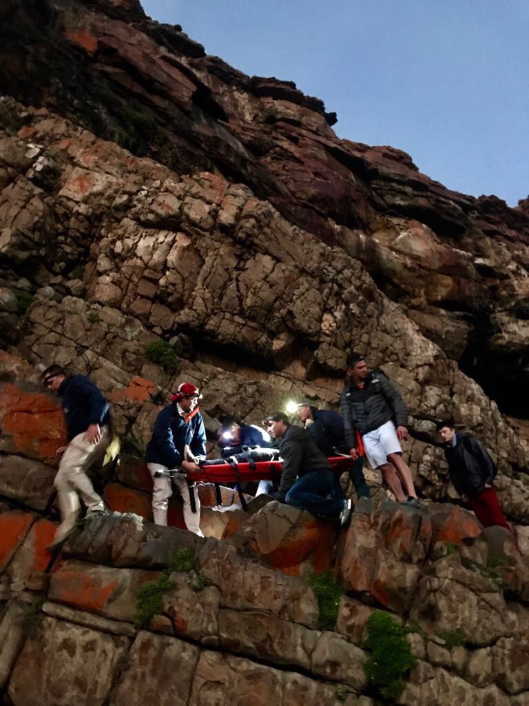 French tourist rescued after fall on hiking trail; and 3 students swept out to sea at Hobie Beach, Summerstrand..... goo.gl/vCvJGS