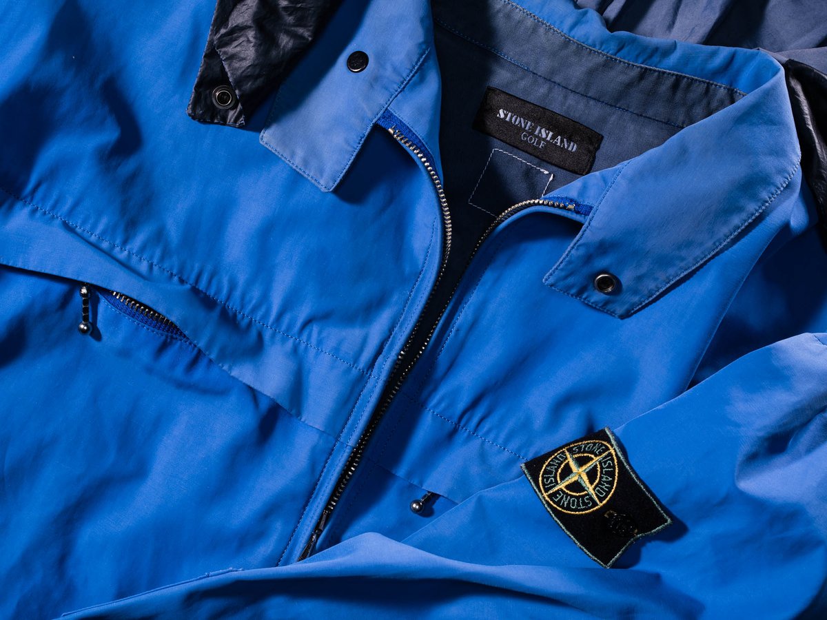 stone island golf jacket