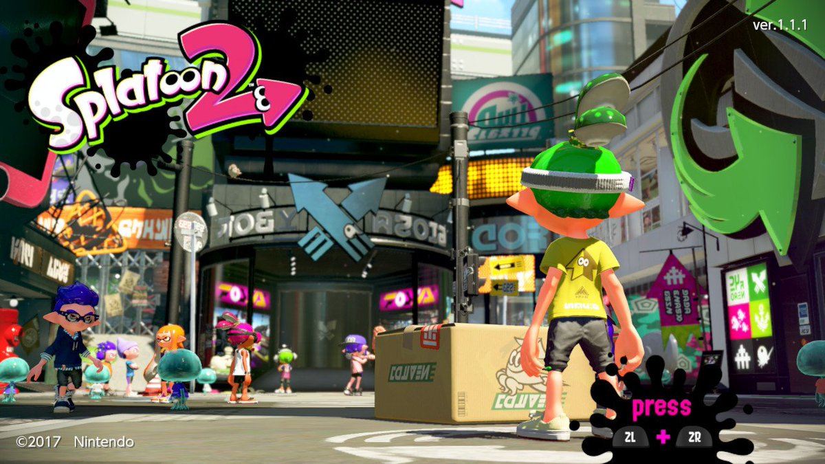vood's tweet photo. 始まるよ #Splatoon2 #スプラトゥーン2 #NintendoSwitch https://t.co/EcettRTZQd