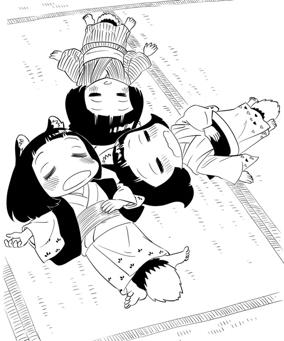 お昼寝中 