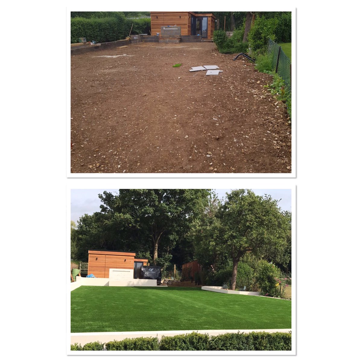 new_lawn's tweet photo. Installation for a customer using @Namgrass Eclipse #newlawn #artificialgrass https://t.co/LeB9BjCm80