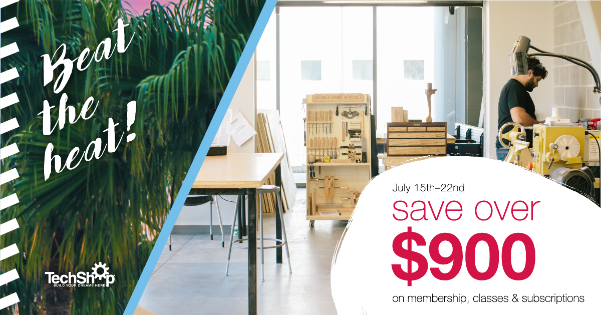 Did you know <a href="/TechShopAustin/">TechShop Austin-RR</a> has subscription plans? Sign up for a year &amp; save over $700 on membership &amp; classes! goo.gl/S77cNZ